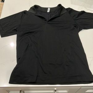 Black lululemon polo